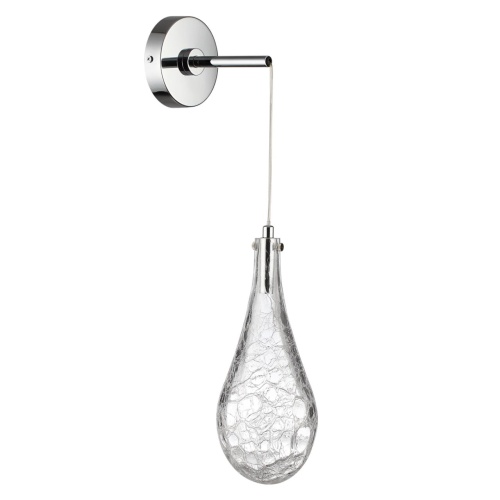 ODEON LIGHT 7148/5WL L-VISION ODL26 231 светильник хром/стекло/металл IP20 LED 4W 300Лм 3000K 180° 220V BRAID