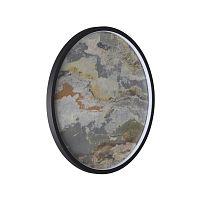 ODEON LIGHT 5078/35L L-VISION ODL24 000 черн./серо-беж./металл/натур.камень/акрил Настен.-потолочн.cветильн. LED 35W 3000K STOFLAKE