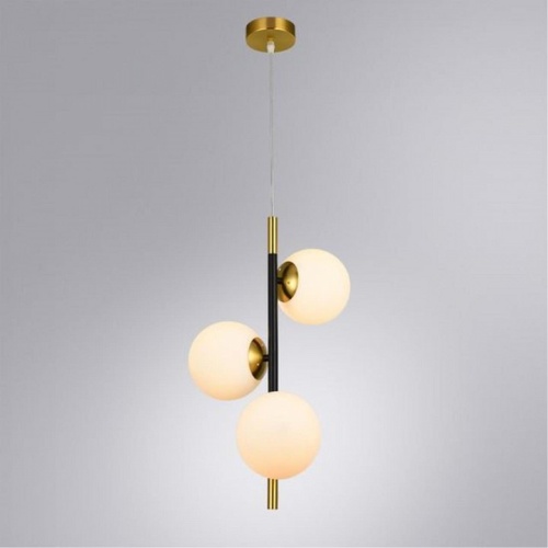 Подвесной светильник Arte Lamp ALCOR A2224SP-3BK фото 2 Подвесной светильник Arte Lamp ALCOR A2224SP-3BK фото 2