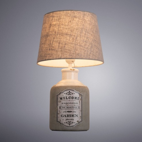 Декоративная настольная лампа Arte Lamp ISOLA A4272LT-1GY фото 2 Декоративная настольная лампа Arte Lamp ISOLA A4272LT-1GY фото 2