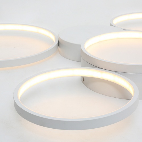 Потолочный светильник TWINE 4 rings White фото 2