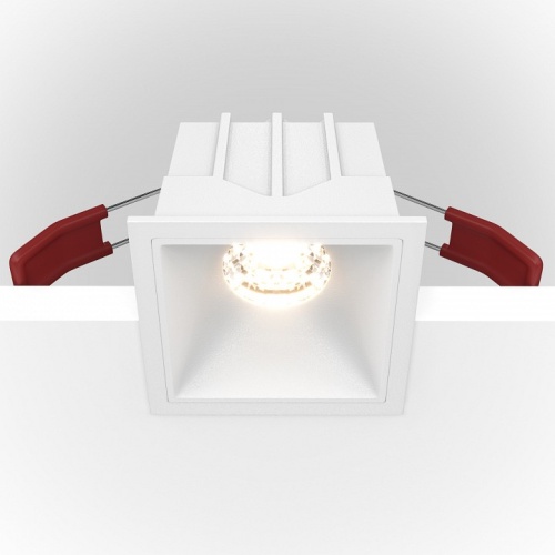 Встраиваемый светильник Maytoni Technical Alfa DL043-01-10W3K-SQ-W фото 2 Встраиваемый светильник Maytoni Technical Alfa DL043-01-10W3K-SQ-W фото 2