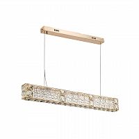 ODEON LIGHT 5071/40L HALL ODL24 595 золото/прозрачный/металл/хрусталь/стекло Люстра LED 40W 3700K VERSION