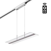 NOVOTECH 358995 PORT NT23 274 Однофазный трёхжильный трековый светильник диммир. со сменой цв.т-ры, пульт в комплект не входит IP20 LED 3000~6000К 30W 85-265V