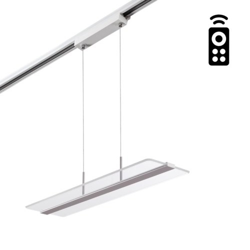 NOVOTECH 358995 PORT NT23 274 Однофазный трёхжильный трековый светильник диммир. со сменой цв.т-ры, пульт в комплект не входит IP20 LED 3000~6000К 30W 85-265V