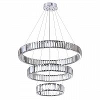 ODEON LIGHT 4930/88L L-VISION ODL24 593 хром/прозрачный металл/хрусталь Люстра LED 88W 4000K 10200Лм VEKIA