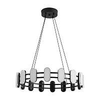 LUMION 8342/35L LEDIO LN26 226 черный/белый металл/акрил Люстра подвесная LED 35W 4000K 220V OVELA