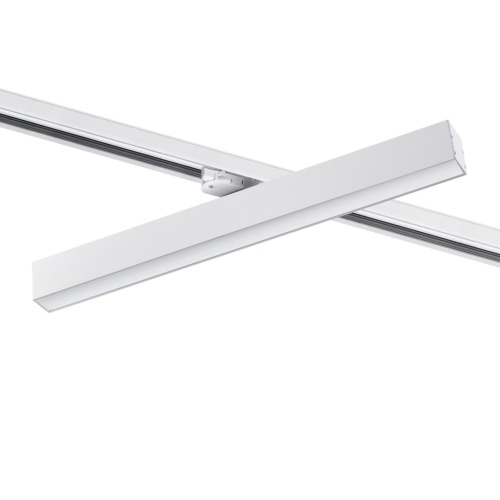 NOVOTECH 358856 PORT NT22 308 белый Светильник трехфазный трековый светодиодный IP20 LED 4000K 30W 220V ITER