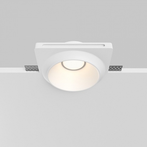 Встраиваемый светильник Maytoni Technical Gyps Modern DL124-GU10-01-TRS-W фото 6 Встраиваемый светильник Maytoni Technical Gyps Modern DL124-GU10-01-TRS-W фото 6