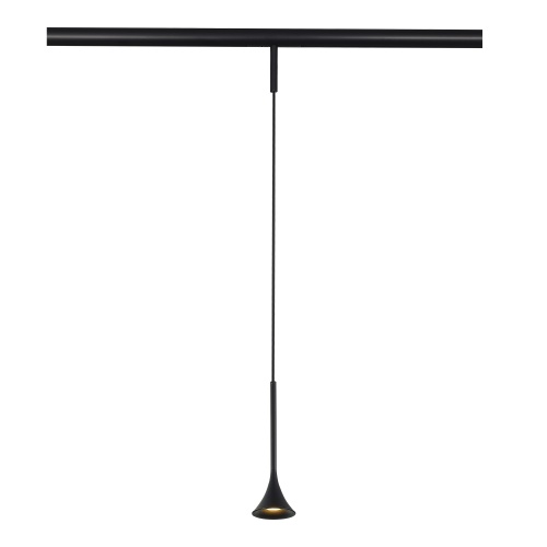ST688.436.05 Магнитный трековый светильник Черный LED 1*5W 3000K Lm Ra>90 IP20 D70xH225 24V ST688.436.05 Магнитный трековый светильник Черный LED 1*5W 3000K Lm Ra>90 IP20 D70xH225 24V