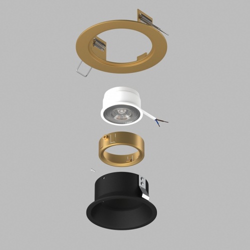 Встраиваемый светильник Lightstar Domino D61307GMOD фото 3
