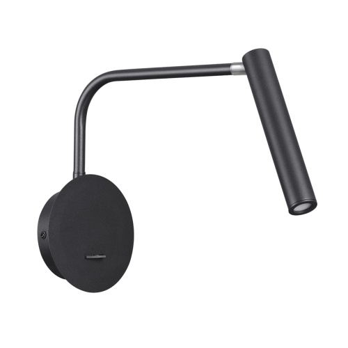 LUMION 5637/3WLY УЦЕНКА(НЕВОЗВРАТНЫЙ ТОВАР) LEDIO LN26 434 чёрный Бра LED 2,5W 3000K 220V FINN