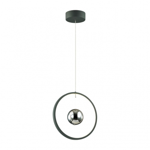 4031/21LA L-VISION ODL19 216 тёмно-серый/хром Подвес LED 21W 220V LOND