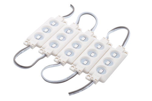 LED Module 3pcs SMD5630, 0.72W,120°,175LM, Синий