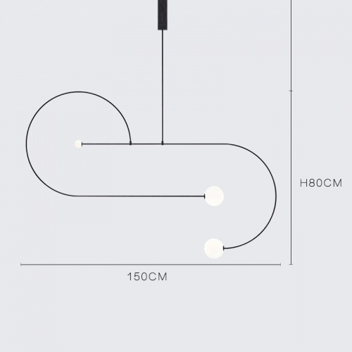 Подвесной светильник LINES D фото 2 Подвесной светильник LINES D фото 2