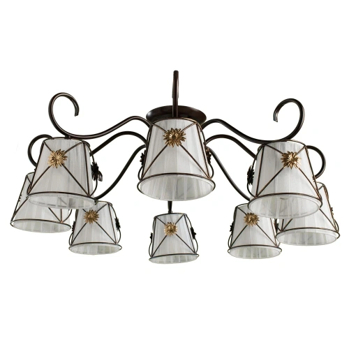 Потолочная люстра Arte Lamp FORTUNA A5495PL-8BR Потолочная люстра Arte Lamp FORTUNA A5495PL-8BR