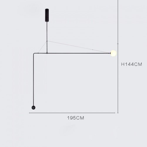 Подвесной светильник LINES L фото 2