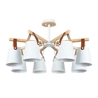 Потолочная люстра Arte Lamp THOMAS A7032PL-8WH