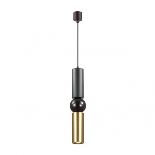 ODEON LIGHT 4074/5L L-VISION ODL19 397 черный/золото Подвес GU10 1*5W SAKRA