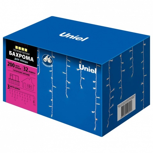 Бахрома световая Uniel ULD-B3010 UL-00003679 фото 3 Бахрома световая Uniel ULD-B3010 UL-00003679 фото 3