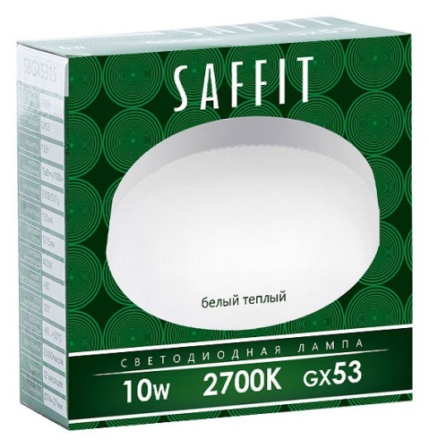 Лампа светодиодная Feron Saffit SBGX5310 GX53 10Вт 2700K 55227 фото 2