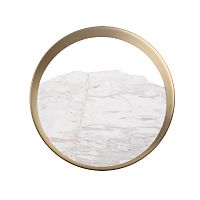 ODEON LIGHT 4359/9WL ECODESIGN ODL26 169 Настенный светильник белый/мрамор/металл IP20 LED 9W 262Лм 3000K 220-240V VALLEY