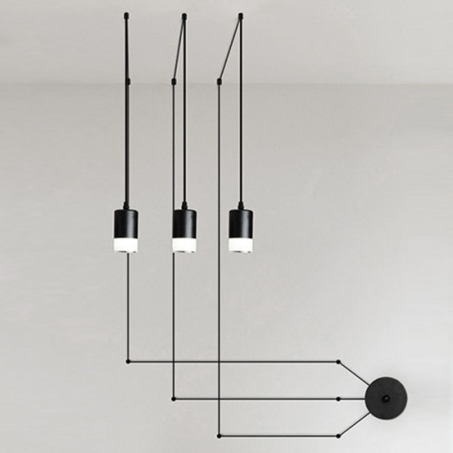 Подвесной светильник Via Wireflow polyhedral 0363 FreeForm Suspension lamp