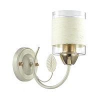 LUMION 3029/1WY УЦЕНКА(НЕВОЗВРАТНЫЙ ТОВАР) COMFI LN16 000 золото, белый с золотой патиной Бра E27 60W 220V FILLA
