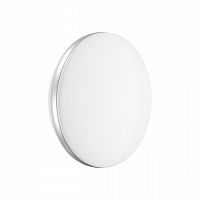7625/DL PALE SN 216 Светильник пластик/белый/серебристый LED 48Вт 4000К D400 IP43 RINGO