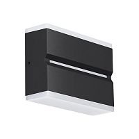 NOVOTECH 359196 STREET NT23 710 черный Светильник ландшафтный светодиодный IP54 LED 12W 220-240V 4000K 720Лм STRAIT