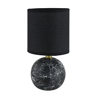 LUMION 8167/1T COUNTY LN26 504 черный, керамика/текстиль Настольная лампа E14 1*40W 220V VILANA