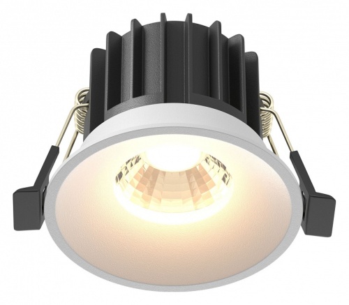 Встраиваемый светильник Maytoni Technical Round DL058-12W3K-W