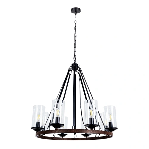 Подвесная люстра Arte Lamp DALIM A7014SP-8BK Подвесная люстра Arte Lamp DALIM A7014SP-8BK
