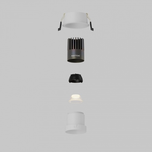Встраиваемый светильник Maytoni Technical DL116-10W-3K-W фото 6 Встраиваемый светильник Maytoni Technical DL116-10W-3K-W фото 6
