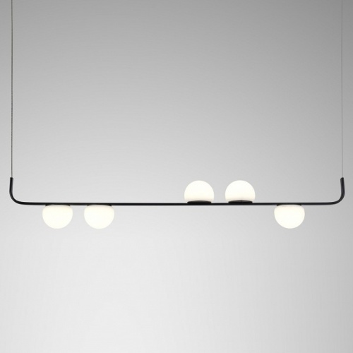 Подвесной светильник Arte Lamp Poplar A2174SP-5BK Подвесной светильник Arte Lamp Poplar A2174SP-5BK