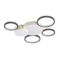 LUMION 5253/99CL LEDIO LN26 291 белый, черный Люстра потолочная диммир. с ДУ LED 100W 220V NORBERT