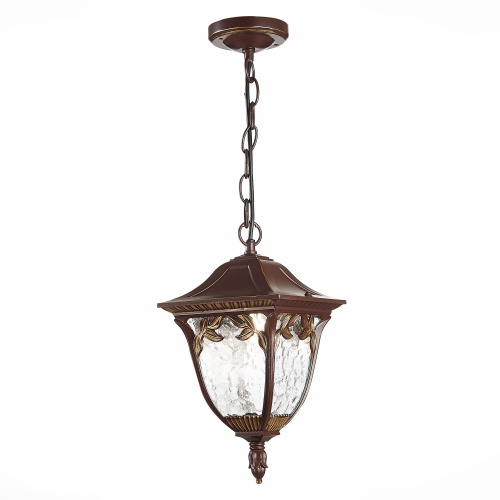 SL083.703.01 Светильник уличный подвесной ST-Luce Кофейный/Кофейный, Прозрачный E27 1*60W SL083.703.01 Светильник уличный подвесной ST-Luce Кофейный/Кофейный, Прозрачный E27 1*60W