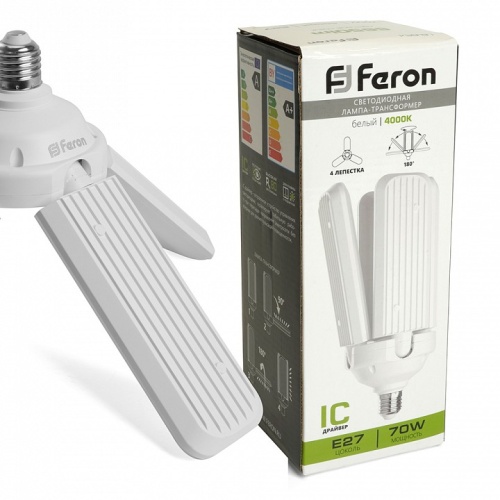 Лампа светодиодная Feron LB-654 E27 70Вт 4000K 48773 фото 5