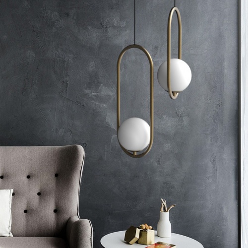 Подвесной светильник Matthew McCormick hoop 50 Бронза MILA Pendant фото 3 Подвесной светильник Matthew McCormick hoop 50 Бронза MILA Pendant фото 3