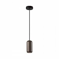 ODEON LIGHT 5060/1D PENDANT ODL24 377 коричн./черный/металл Подвес GU10 LED 4W COCOON