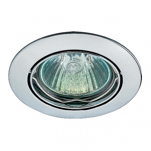 369101 SPOT NT09 346 хром Встраиваемый светильник IP20 GX5.3 50W 12V CROWN