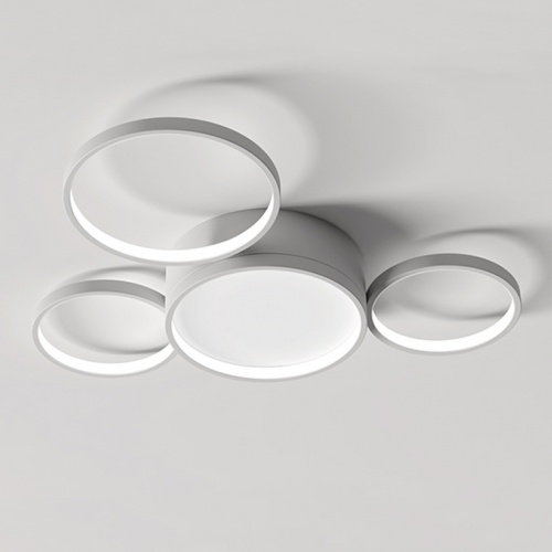 Потолочный светильник TWINE 4 rings White