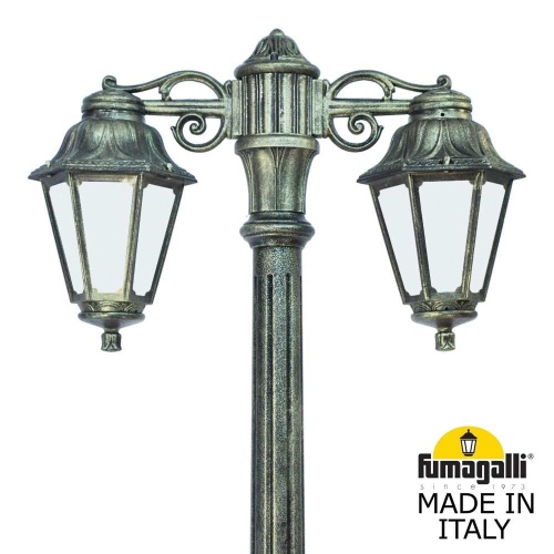 Садово-парковый фонарь FUMAGALLI ARTU BISSO/ANNA 2L E22.158.S20.BYF1RDN фото 3 Садово-парковый фонарь FUMAGALLI ARTU BISSO/ANNA 2L E22.158.S20.BYF1RDN фото 3