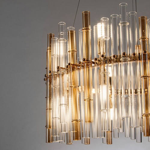 Подвесная люстра Arte Lamp CRYSTALLA A4111LM-16GO фото 4