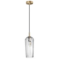 LUMION 6551/1B SUSPENTIONI LN26 387 матовое золото Подвес E14 1*40W 220V ELLIE