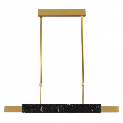 ODEON LIGHT 4361/25L MIDCENT ODL24 000 черный мрамор/антич. бронза/металл/акрил Подвесной светильник IP20 LED 25W 3000K 220V MARMI