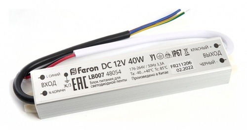 Блок питания Feron lb007 48054 Блок питания Feron lb007 48054
