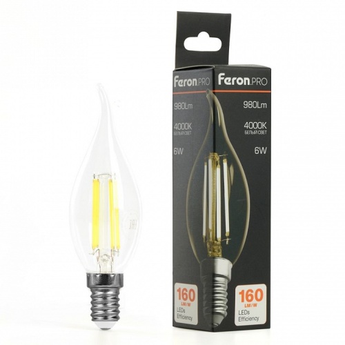 Лампа светодиодная Feron LB-1216 E14 6Вт 4000K 51263 фото 4
