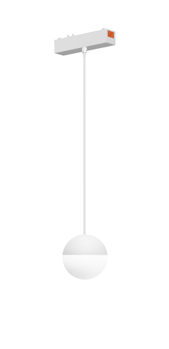 Светильник трековый SLIM, 48В 6W белый 2700-6000К SL-SLIM-SPWH-6-CCT