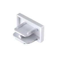 NOVOTECH 135149 PORT NT22 233 белый Заглушка торцевая для однофазного двухжильного шинопровода IP20
